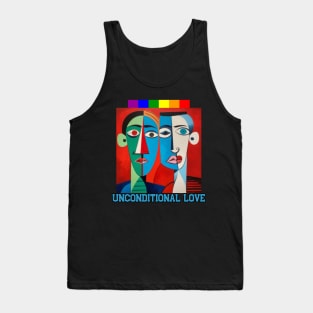 Unconditional love, pride month, lgbtq, gift present ideas Tank Top